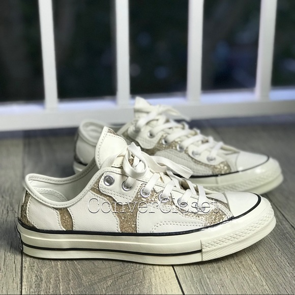 NWT Converse Ctas 70 Egret Gold WMNS - Picture 2 of 8